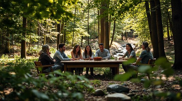 5 raisons d'organiser un séminaire en nature pour votre équipe